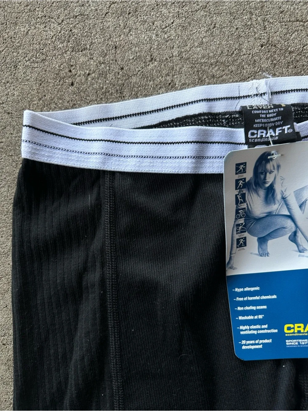 Craft Sportswear Black Boxer Briefs Set of 2